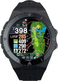 Shot Navi ショットナビ EXCEEDS ブラック 腕時計型 GPS距離計測器 ゴルフ コンパクト GPSゴルフナビ 距離計 ラウンド用品 ナビ エクシード エクシーズ