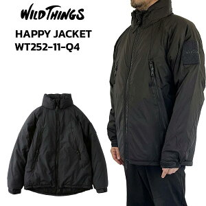 ���C���h�V���O�X WILD THINGS �_�E���W���P�b�g �A�E�^�[ �����Y WT252-11-Q4 �n�b�s�[�W���P�b�g HAPPY JACKET ���S BLACK �u���b�N �v���}���t�g PRIMALOFT �V���[�g�� �_�E���R�[�g �_�E���u���]�� �_�E