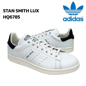�A�f�B�_�X �X�^�� �X�~�X ���b�N�X adidas STAN SMITH LUX HQ6785 Crystal White / Off White / Core �z���C�g / �u���b�N �� / �� White / Black �����Y �v���~�A�� ���O�W���A���[ ���[�J�b�g �X�j�[�J�[ FOOTWEAR �V