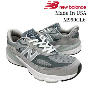 �j���[�o�����X M990GL6 ���C�h�C��USA �����Y �X�j�[�J�[ NEW BALANCE MADE in USA 990 v6 D���C�Y �A�����J�� Grey �O���[ FuelCell ENCAP �V���[�Y ���C�t�X�^�C�� �l�C ���f��