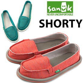 SANUK サヌーク SHORTY SLIP-ON ショーティ スリッポン SWF1109 レディース シューズ スリップオン スリッポン おしゃれ 柔らかい 履き心地 軽い 楽天 あす楽対応