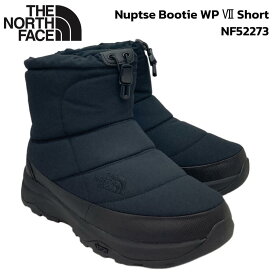 THE NORTH FACE ザ ノース フェイス Nuptse Bootie WP VII Short ヌプシ ブーティ ウォータープルーフ VII ショート NF52273 FK ファイヤーフライブラック/TNFブラック 高機能 難燃素材 メンズ レディース ユニセックス ブーツ ショート キャンプ 焚火 アウトドア レジャー