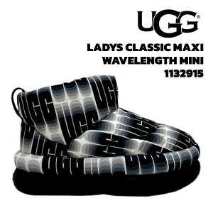 UGG AO CLASSIC MAXI WAVELENGTH MINI NVbN }LV EF[uOX ~j 1132915 V[gu[c fB[X BLACK WHITE ubN zCg mO iC ptu[c H