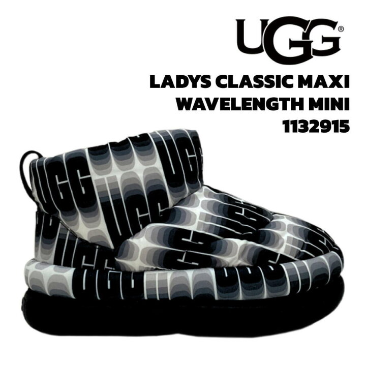 楽天市場】UGG アグ CLASSIC MAXI WAVELENGTH MINI クラシック マキシ  