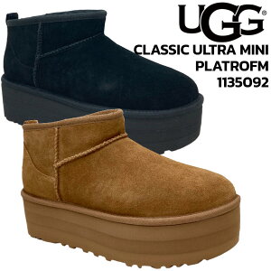 UGG AO Classic Ultra Mini Platform NVbN Eg ~j vbgtH[ 1135092 fB[X Xb| V[gu[c BLACK CHESTNUT ubN `FXibg x[W uE XG[h [