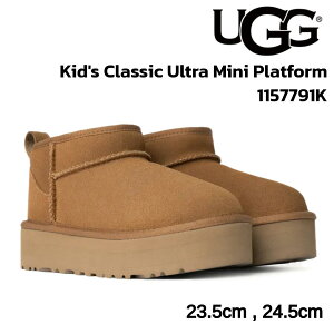 UGG AO Kid's Classic Ultra Mini Platform LbY NVbN Eg ~j vbgtH[ 1157791K fB[X u[c CHESTNUT `FXibg x[W uE XG[h [g V[vXL EVA 