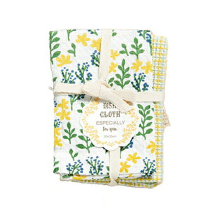 セルフラッピング プチギフト 退職 引越 雑貨 ふきん REP ディッシュクロス 2枚セット 布巾 タオル 個包装 大量 転勤 挨拶 お礼 御礼 キッチンタオル 北欧 おしゃれ キッチンクロス 300円くらい