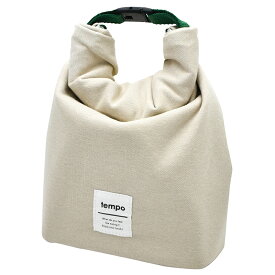 ランチバッグ 水筒が入る 大きめ 保冷 手提げ 弁当袋 保冷バッグ 2WAYランチバッグ tempo 保温 撥水 高校生 通学 オシャレ おしゃれ シンプル メンズ お弁当袋 弁当 シンプル 保冷ランチトート 通園 洗濯 ランチサック