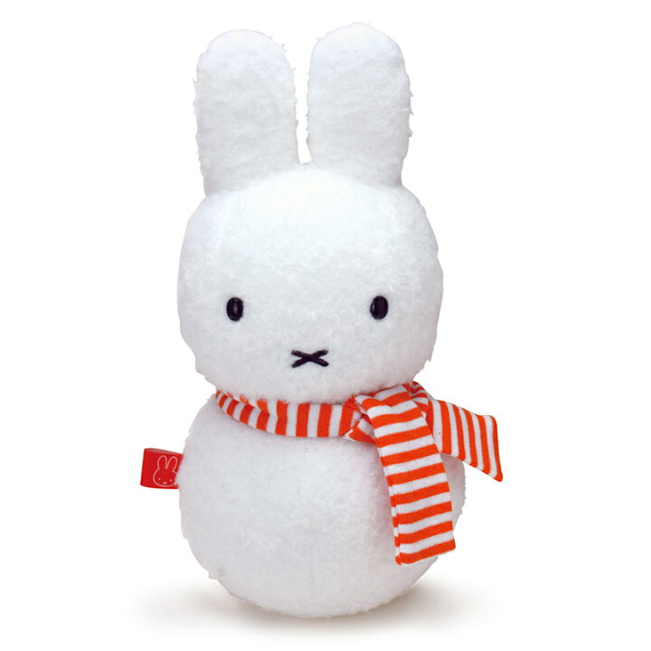ミッフィーぬいぐるみ雪の日のうさこちゃんホワイトM 