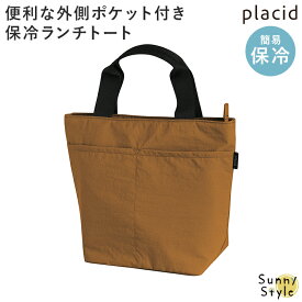 ランチトート 弁当袋 保冷バッグ ランチバッグ 通勤 OL 女性 ペットボトル 大きめ 保冷 手提げ ポケット 保冷剤 高校生 通学 オシャレ おしゃれ シンプル メンズ お弁当袋 弁当 保冷ランチトート 離乳食 調乳 ミルク サブバッグ 通園 手洗い ランチサック placid プラシド