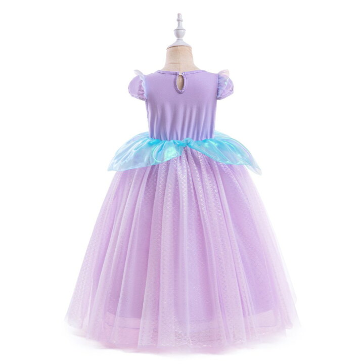 楽天市場】【高品質】6点セット 子供 アリエル風 マーメイド ロング  