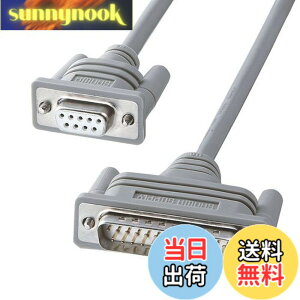 �y���������zSANWA SUPPLY KRS-423XF1K RS-232C�P�[�u�� 1.5M