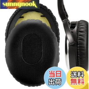 yzGeekria C[pbh QuickFit ݊ pbh {[Y Bose QC3 ON-EAR, QuietComfort 3 wbhzɑΉ Cpbh/C[NbV/C[Jbv veCU[ (ubN)