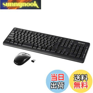 yzobt@[ BUFFALO CX  tL[{[h É}EX Zbg ϋv dr [g e[N ɂfUC ȒPڑ ST|[g BSKBW125SBK