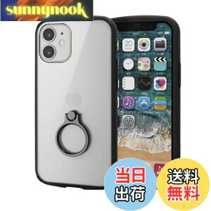 yzGR iPhone 12 mini P[X nCubh ϏՌ TOUGHSLIM LITE t[J[ Ot ubN PM-A20ATSLFCRBK