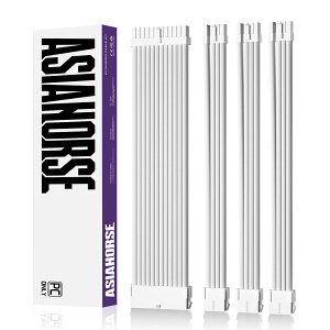 yzAsiaHorse PCpX[uP[u GPU/CPUpPCd P[u P [18AWG\RA] 4{ & 30CM 2{8s GPU  P[u 1{8s CPU  P[u 1{24s d P