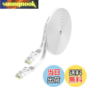 yzLovicool LANP[u 10m CAT6 tbglanP[u 32AWG 250MHz MKrbgΉ P[u RJ45RlN^ z₷ C[TlbgP[u c܂h~ ƒ/ItBX/Q[@p 