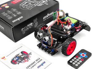yzOSOYOO2 쓮 X}[g {bgJ[ X^[^[Lbg Arduino݊ UNO R3 vWFNg 2WD Smart Robot Car Kit I[v\[X 烍{bg m {(9Vdrt)