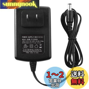yzSecurity-01 PSE擾 AC to DC 12V 3A A_v^[ ėpACA_v^[ őo36W XCb`O [d dA_v^[ Oa 5.5mm/a 2.1mm LED e[vCg rfI J Be ĎJ