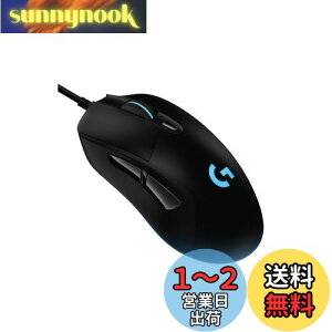 【送料無料】【.co.jp限定】 Logicool G ゲーミングマウス G403h HERO 有線 軽量 87g ゲーミング マウス 有線マウス 25Kセンサー エルゴノミクス LIGHTSYNC RGB PC windows mac G403 ブラック 国内正規品 ※限定