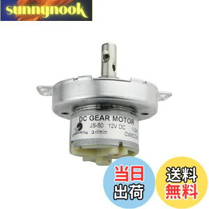 yzCHANCS JS-50 12V DC 2RPM̒ᑬ[^[CW/CCWMd@uVX^DCM[^[