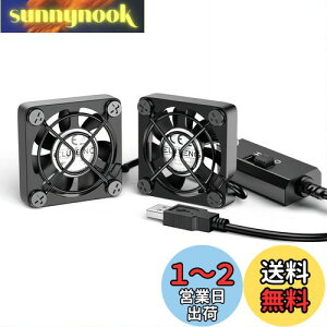 yzELUTENG ^t@4cm 2A USBt@ 3iKʒ USB@ 21g ^ p\R dqfoCX̗p @ ^@ 5V ԉғ Dual Usb fan 4cm
