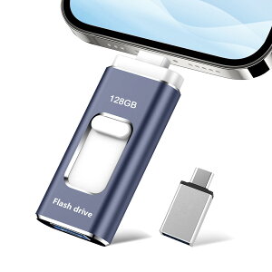yz128GB USB[ 4in1 USB 3.0 tbVhCu IOS/USB/Type-C/micro usb tbV ʑ}X}z USB [ f[^ ]ۑ ʐ^ obNAbv X}z eʕs iPhone