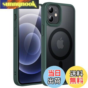 yzJETech iPhone 12 mini 5.4C`p }Olbg P[X MagSafeɑΉ ̃}bgw ^ ϏՌ Jo[ (ZΐF)