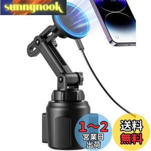yzenGMOLPHY MagSafeΉԍڃCX[d Cԃz_[}OlbgCX[dJbvz_[ ő15W}[d lbNLk\ iPhone 14/15/13/12V[YΉԃ}OZ[t