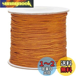 【送料無料】PH PandaHall 1mm ナイロン糸 約100ヤード(91m) 風鈴の紐 交換用 組紐 窓のブラインドの紐 ナイロンコード シェード 修理 ガーデニング ビーズ糸 中国結び ブレスレット 手作り素材