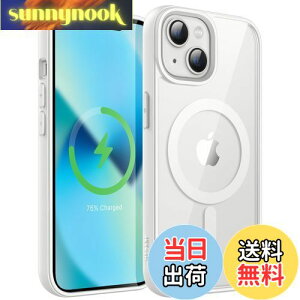 yzJETech iPhone 13 6.1C`p }Olbg P[X MagSafeɑΉ Ռz op[Jo[ \bhJ[}bgTPUt[ h~ NAobN (X^[Cg)