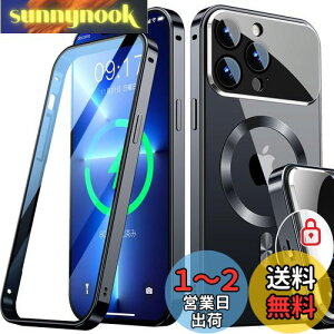 yzRosycoveryV̈̌^YEJjJbNziPhone 13 Pro Max p P[X Mag-safeΉ[360°SʕیEʋKX][{̂̐FECD Mag-safeO]}OZ[t CX[d