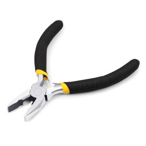 【送料無料】LEONTOOL ミニペンチ 115mm 小型 軽量 ペンチ ネジの取り外しに らくらく切断 アクセサリー用 ジュエリー製作 手作り 精密作業 配線作業 手芸用品 DIY 家庭修理 プロ 工具 女性サイズ