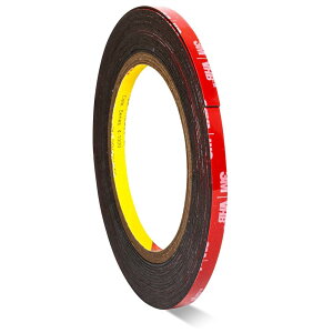 【送料無料】強力両面テープ 両面テープ 車用両面テープ アクリル両面テープ 接着剤 業務用 多用途 超強力 耐熱 防水 屋内屋外 DIY 車の装飾用 (幅5mm×長さ3m×厚さ1mm)1個セット