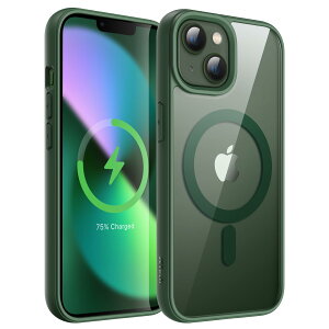 yzJETech iPhone 13 mini 5.4C`p }Olbg P[X MagSafeɑΉ Ռz op[Jo[ \bhJ[}bgTPUt[ h~ NAobN (O[)