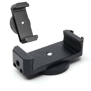 【送料無料】Selinear スマホスタンド マグネット 超強力磁石 360度回転 用視界確保角度調整 三脚無しで全身自撮りマグネット 持ち運びが容易 カメラアクセサリ スマホマウント (ブラック)