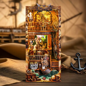 yzFUNPOLA 3DpY ubNkbN Lbg Booknook ؐpY DIY ~j`A h[nEX LED {I ubNGh Wp NtgZbg S҂⒆w 233PC (VE)