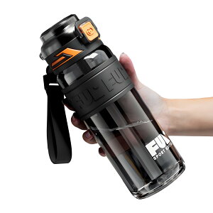 【送料無料】IOLOYU 水筒 750ml ウォーターボトルト ストロー付き 子供 ライタンボトル プラスチック クリア おしゃれ 洗いやすい 男の子 女の子 大人 スポーツ 大容量 水ボトル 軽量 手を入れ