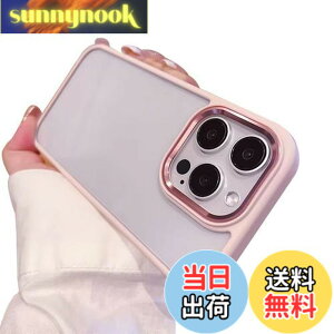 �y���������ziPhone15 Pro �P�[�X �X�g���b�v�z�[���t�� �N���A ���� �J�o�[ 2�F �z�F ���^ ���� ���f�B�[�X �A�C�t�H��15 Pro �J�o�[ �w�ʃP�[�X �n�[�h�P�[�X (15Pro, �s���N)