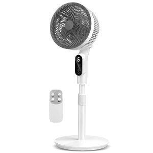 【送料無料】扇風機 サーキュレーター 兼用【2024新登場&節電対策】風量6段階調節 扇風機 静音 せんぷうき リビング 首振り リモコン付き さーきゅれーたー 省エネ タイマー付き 60Sパネル