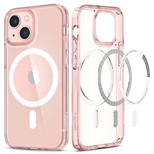 yzSpigen iPhone13MiniP[X MagSafe }Olbg ϏՌ ČRMILKi擾 2d\ 菝h~ }OZ[t KpJo[ CX[dΉ EgEnCubh }O ACS03324 ([Y