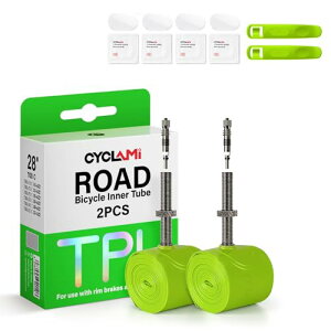 �y���������zCYCLAMI TPU ���y�� 700C ���[�h�o�C�N�p �C���i�[�`���[�u 30g - 700x18/23/25/28/30/32C�Ή� �����\�ȃo���u�c 45mm