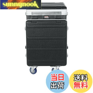 �y���������zGator Cases �Q�[�^�[ ���b�N�P�[�X 10U�g�b�v/12U�T�C�h �|�b�v�A�b�v�R���\�[�����b�N PE�� �y�ʐ݌v �L���X�^�[�t�� GDJ Molded Rack Series GRC-10X12 PU �y�������K�i�z