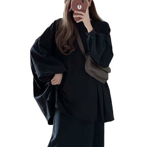 yz[MilaCorinna] fB[X gbvX TCY vI[o[ g[i[ oversize  ێ  TVc n gh y  킢 D JWA   