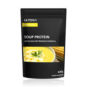 �y���������zULTORA �v���e�C���X�[�v �R�[���N���[�� 420g 1�H�����肽��ς���16g �z�G�C�v���e�C�� �l���Ö����s�g�p whey protein �C���X�^���g �^���p�N�� MCI MCP �F�F���A�T�C�Y�F420g