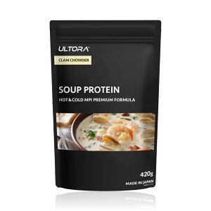 �y���������zULTORA �v���e�C���X�[�v �R�[���N���[�� 420g 1�H�����肽��ς���16g �z�G�C�v���e�C�� �l���Ö����s�g�p whey protein �C���X�^���g �^���p�N�� MCI MCP �F�F���A�T�C�Y�F420g