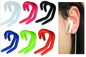 �y���������zSound Wave�y �����o�� �zSilicone Bluetooth Headset ���i���ȃV���R���� �u���[�g�D�[�X�w�b�h�t�H���p�C���[�t�b�N �C���z��/�C���t�H���t�b�N ���b�h Red Passion ���[�Y�F Silicon Earhook Ear