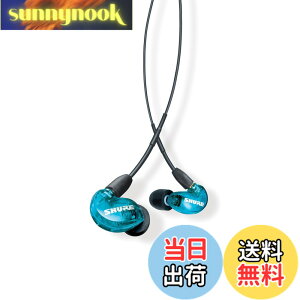 �y���������zSHURE �C���z�� �L�� SE215 SPE-A �u���[ ���Չ��� �F�F�u���[�A�T�C�Y�F��