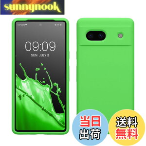 �y���������zkwmobile �X�}�z�P�[�X Google Pixel 7a�Ή� �P�[�X - TPU ���L�b�h �V���R�� �J�o�[ - �ϏՌ� ���h�~ �T���T�� Case �F�F���C���O���[���A�T�C�Y�FPixel 7a