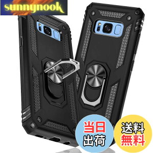 �y���������zTMUJWS Samsung Galaxy S8+ �P�[�X/Samsung Galaxy S8 Plus �P�[�X �����O �ϏՌ� �Ռ��z�� ���h�~ �S�ʕی� �J�����ی� �X�^���h�t�� TPU+PC�o���p�[ �w��h�~�΍� ��d�\�� 360�x��] �h�o �ԍ�